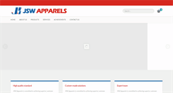 Desktop Screenshot of jswapparels.com